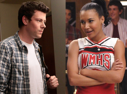 Cory Monteith, Naya Rivera, Glee Cory Monteith, Naya Rivera, Glee